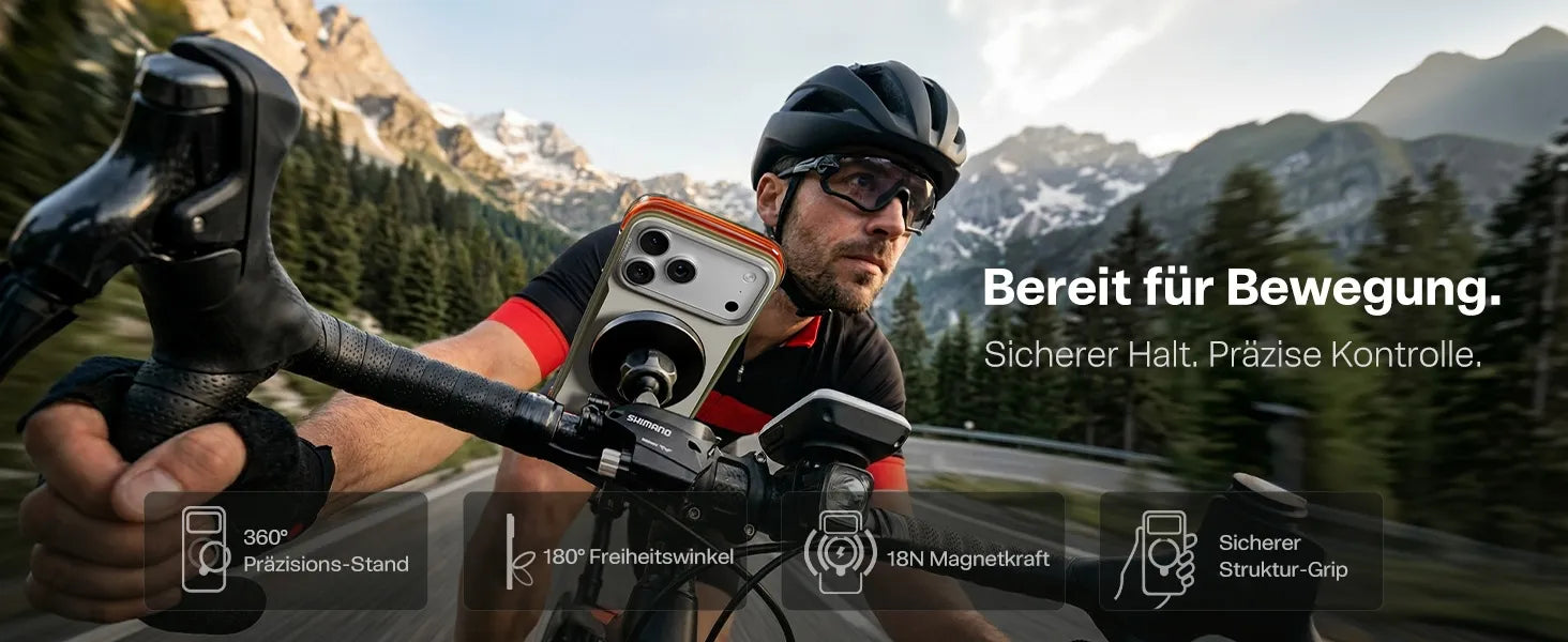 Handyhülle fürs Fahrradpendeln: Grip, Schutz und schnelle Bedienung
