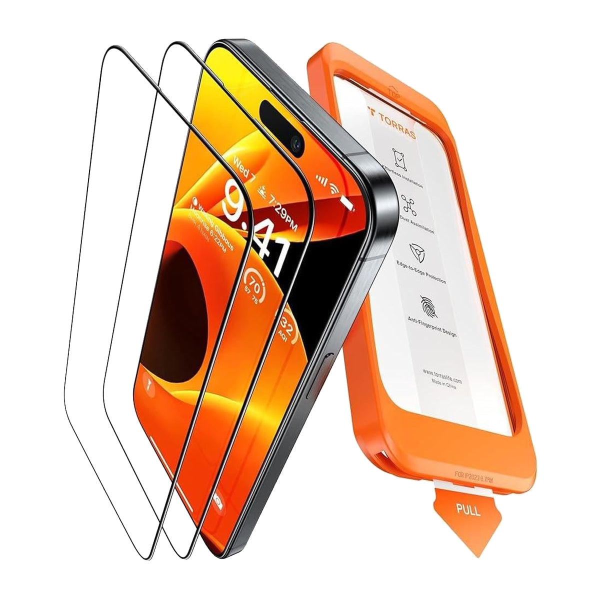 GlassGo Screen Protector for iPhone 16 Pro