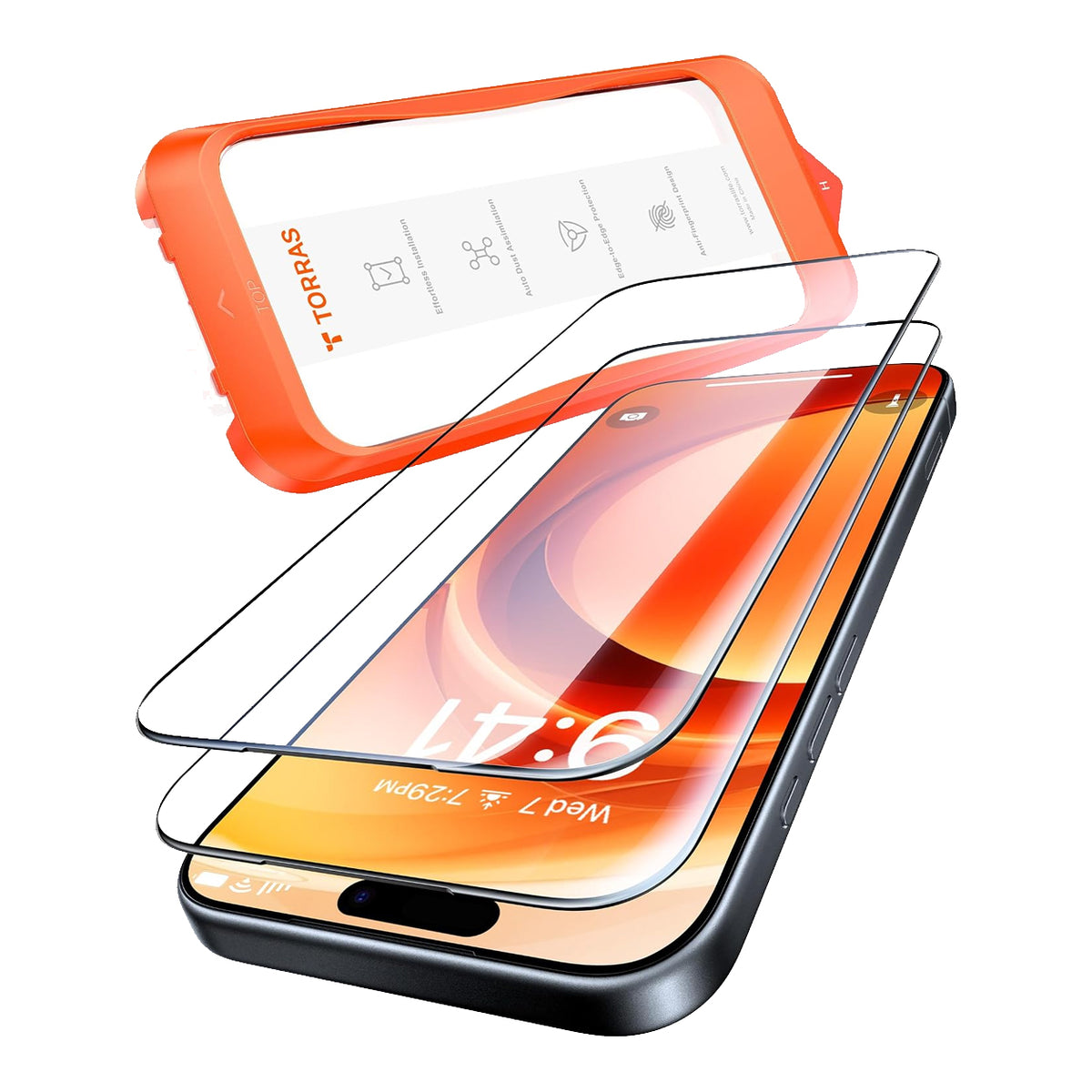 GlassGo Screen Protector for iPhone 16 Pro Max