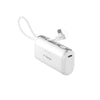 PocketVolt Power Bank 5k mAh - Glacier White