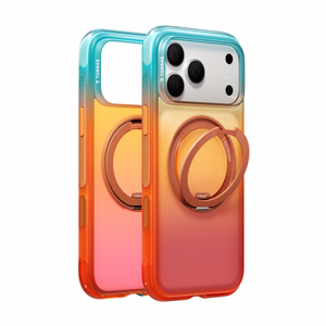 Türkis-orange Ostand O3 Air Hüllen mit Ring