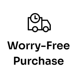 Worry-Free Purchase Hinweis von TORRAS