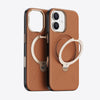 Ostand Q3 VegSkin for iPhone 17 - Amber Brown